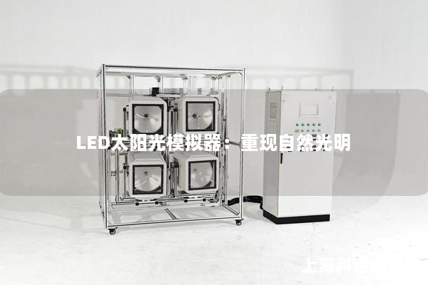 LED太陽光模擬器：重現自然光明