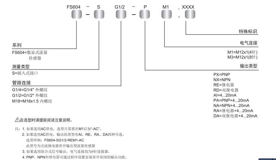 電子式流量開關原理